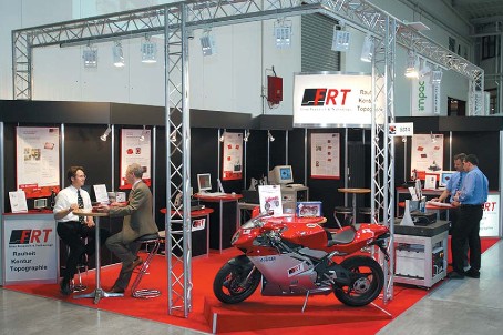 FRT booth in an exhibition