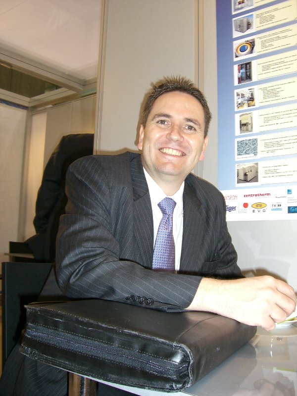Mr. Sean Green; Sales manager Asia Pacific of FRT Shanghai Co., Ltd.